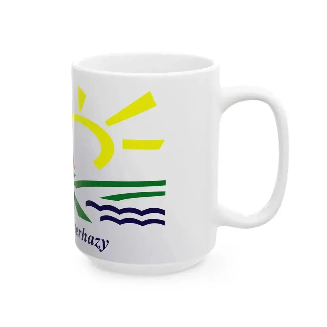 Flag of Esterhazy Saskatchewan (Canada) White Coffee Mug - Go Mug Yourself