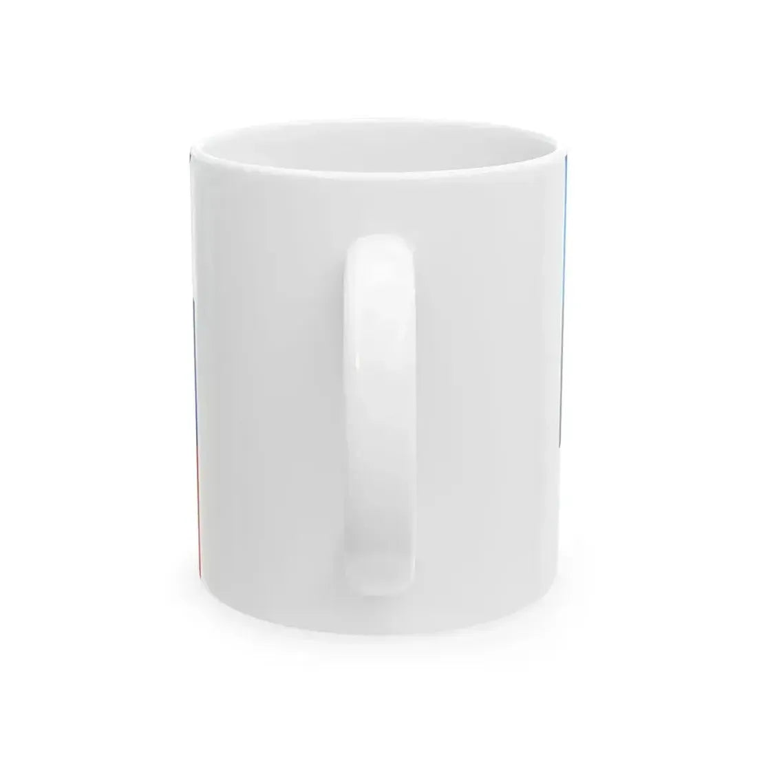 Flag of Estonia and Russia 2-3 (Estonia) White Coffee Mug - Go Mug Yourself