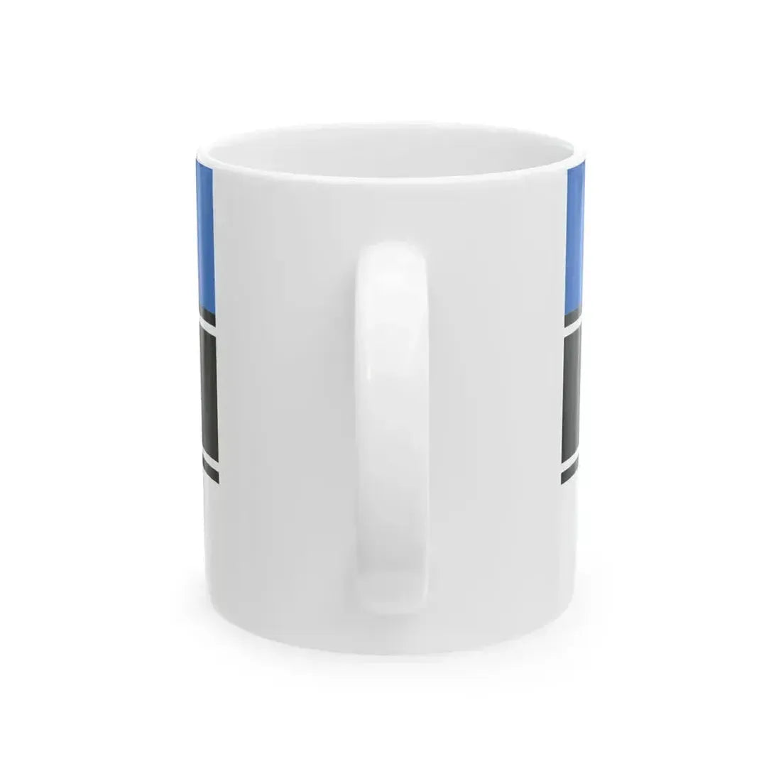 Flag of Estonia proposed in 1919 (Estonia) White Coffee Mug - Go Mug Yourself
