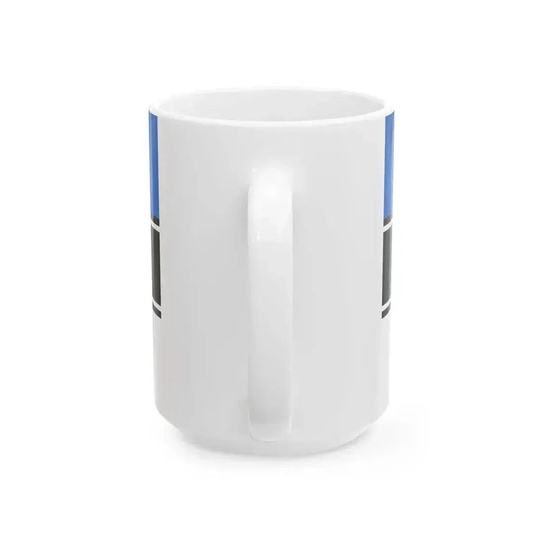 Flag of Estonia proposed in 1919 (Estonia) White Coffee Mug - Go Mug Yourself