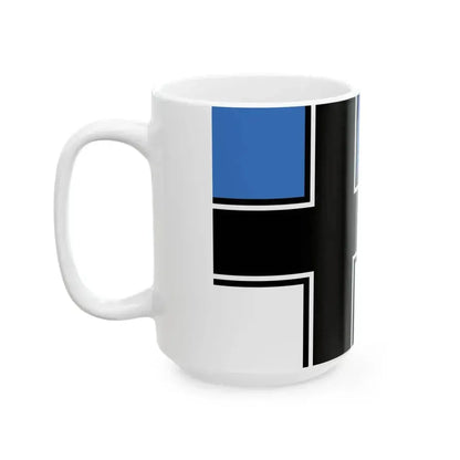 Flag of Estonia proposed in 1919 (Estonia) White Coffee Mug - Go Mug Yourself