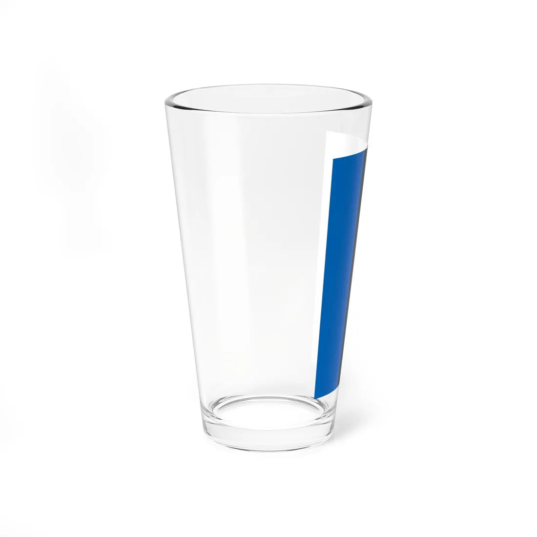 Flag of Estonia vertical (Estonia) Pint Glass 16oz - Go Mug Yourself