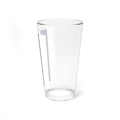 Flag of Estonia vertical (Estonia) Pint Glass 16oz - Go Mug Yourself