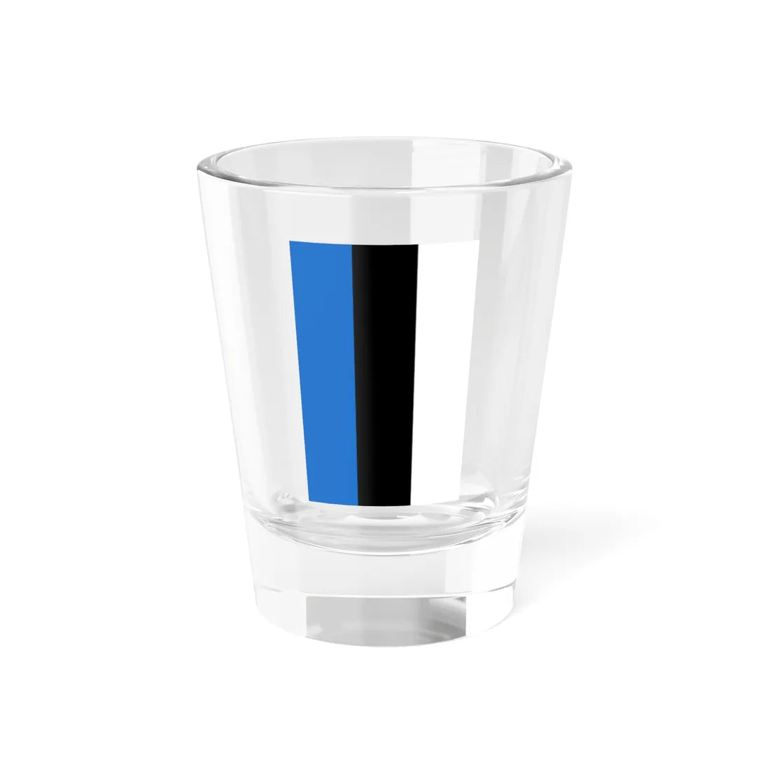 Flag of Estonia vertical (Estonia) Shot Glass 1.5oz 1.5oz - Go Mug Yourself