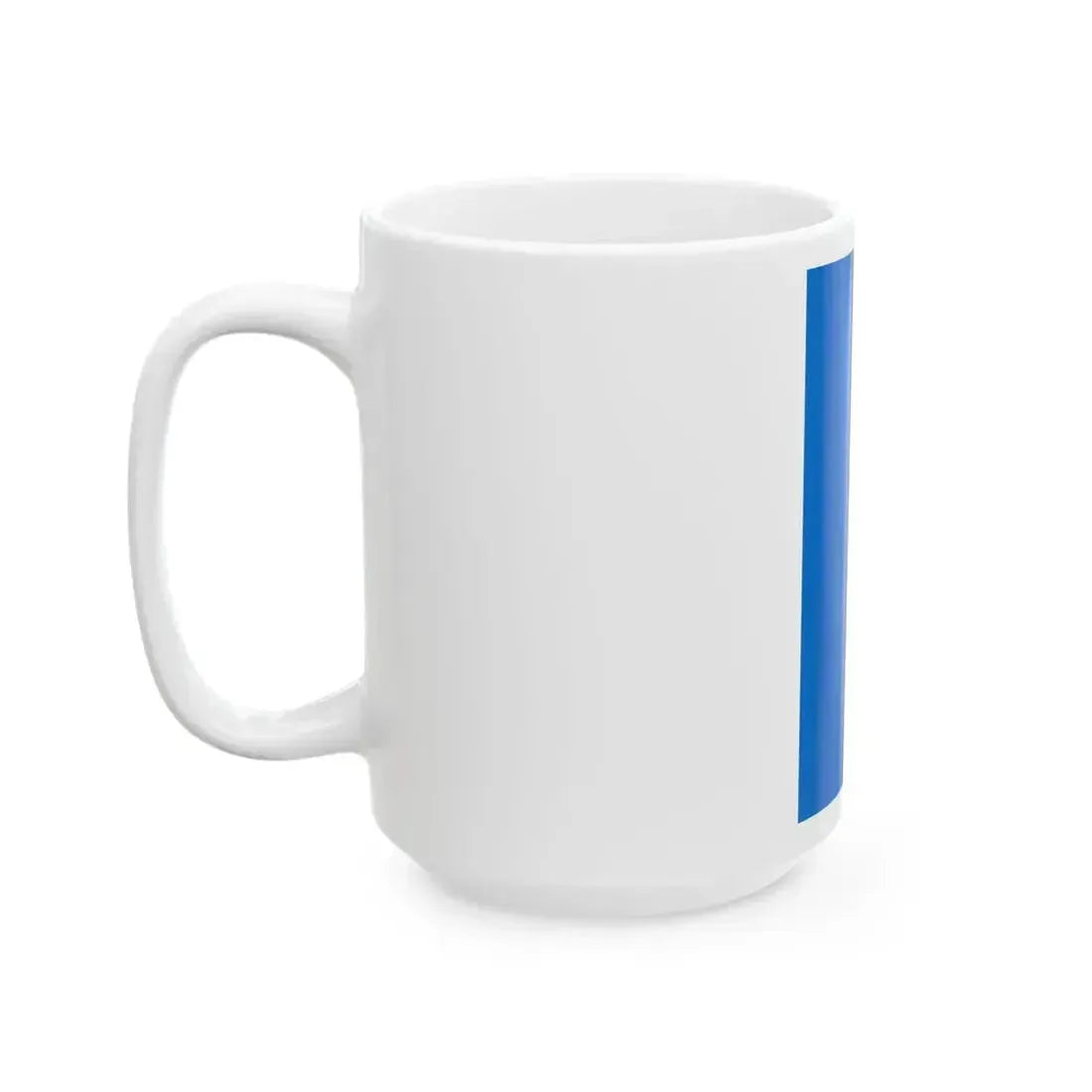Flag of Estonia vertical (Estonia) White Coffee Mug - Go Mug Yourself