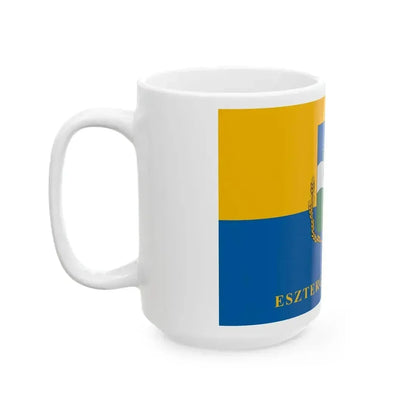Flag of Esztergalyhorvati (Hungary) White Coffee Mug - Go Mug Yourself