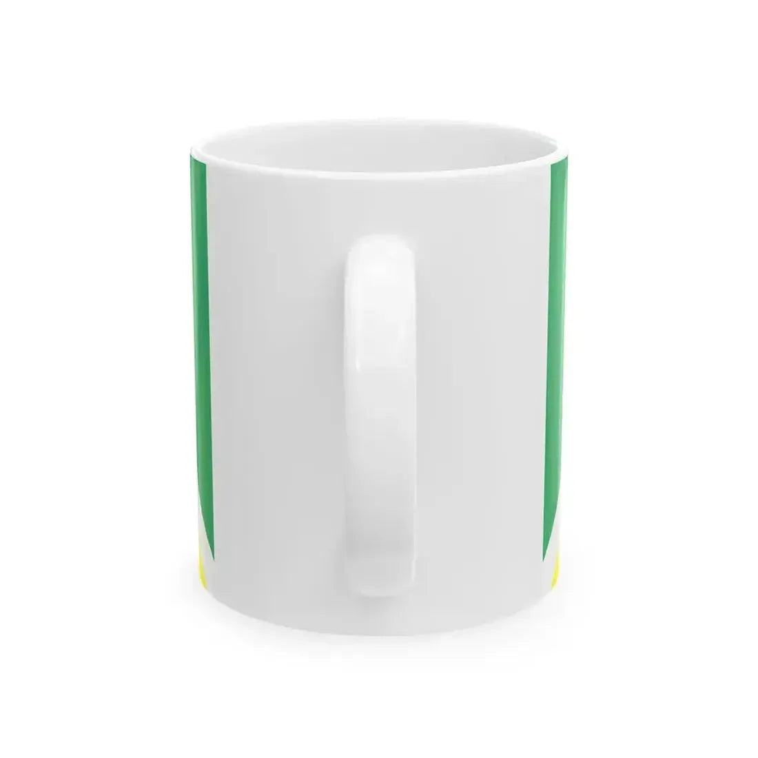 Flag of et-Ahja vald (Estonia) White Coffee Mug - Go Mug Yourself