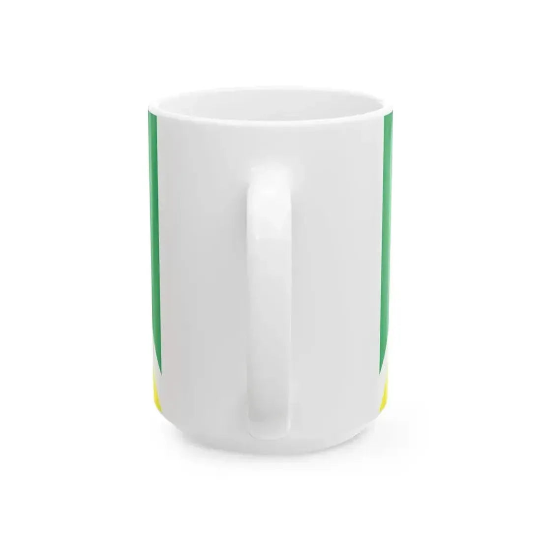 Flag of et-Ahja vald (Estonia) White Coffee Mug - Go Mug Yourself