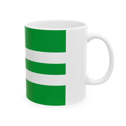 Flag of et-Antsla vald (Estonia) White Coffee Mug - Go Mug Yourself