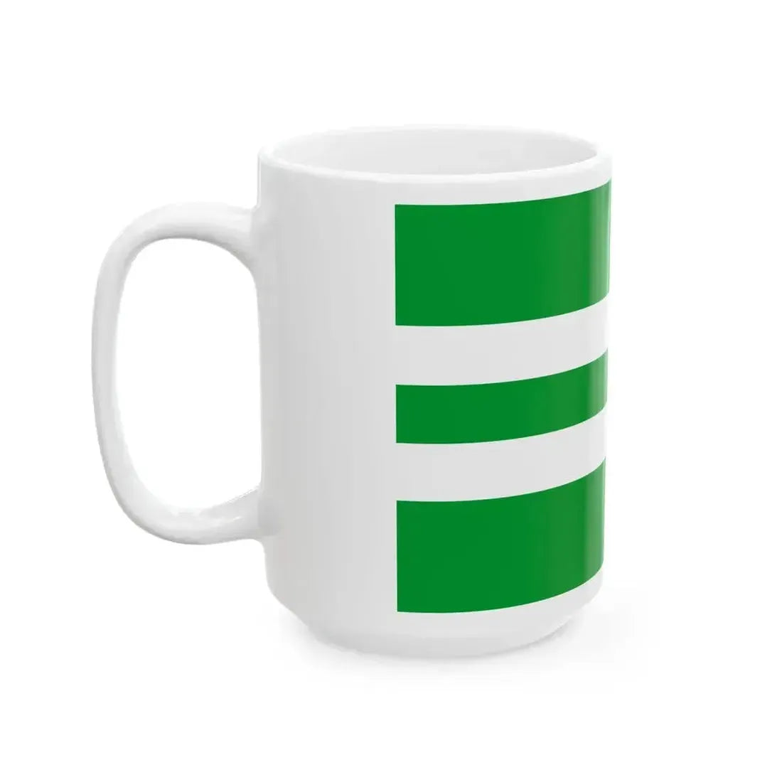 Flag of et-Antsla vald (Estonia) White Coffee Mug - Go Mug Yourself