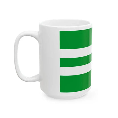 Flag of et-Antsla vald (Estonia) White Coffee Mug - Go Mug Yourself