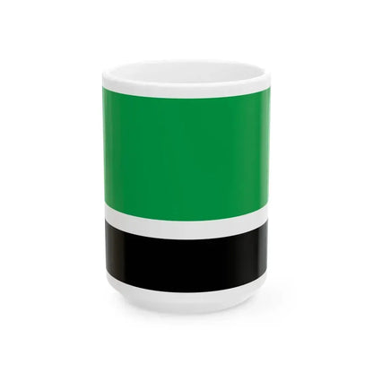 Flag of et-Audru vald (Estonia) White Coffee Mug 15oz - Go Mug Yourself