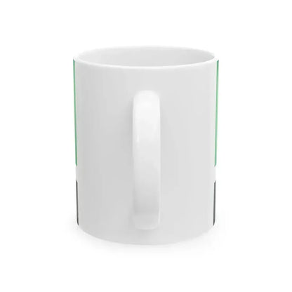 Flag of et-Audru vald (Estonia) White Coffee Mug - Go Mug Yourself