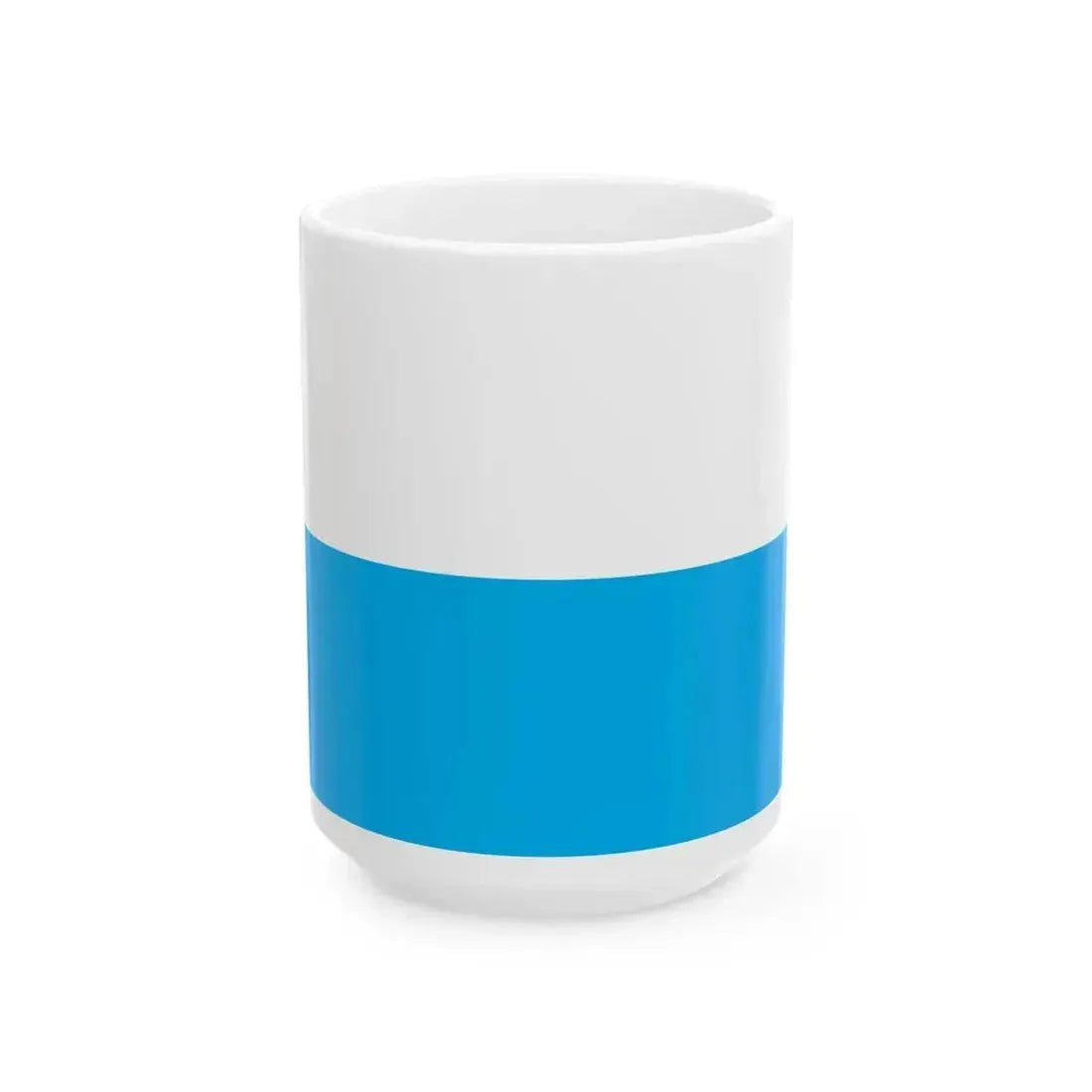 Flag of et-Elva (Estonia) White Coffee Mug 15oz - Go Mug Yourself