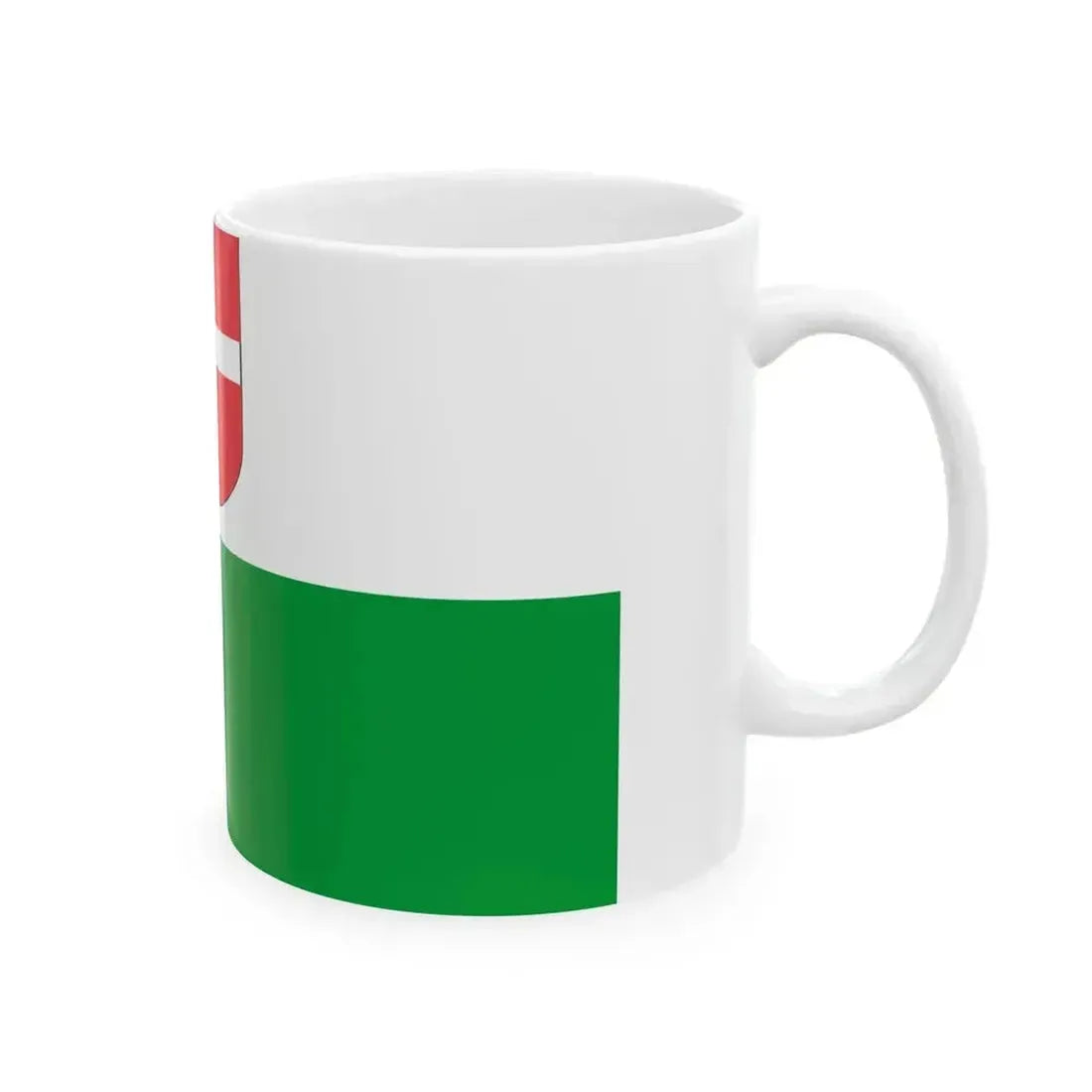 Flag of et-Harju maakond (Estonia) White Coffee Mug - Go Mug Yourself