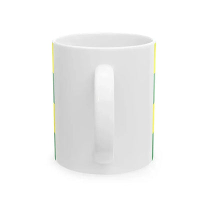 Flag of et-Jogeva (Estonia) White Coffee Mug - Go Mug Yourself