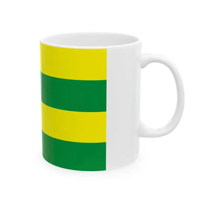 Flag of et-Jogeva (Estonia) White Coffee Mug - Go Mug Yourself