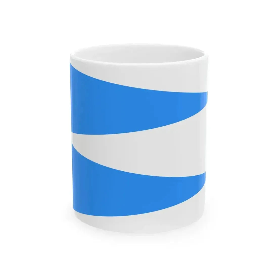 Flag of et-Kareda vald (Estonia) White Coffee Mug 11oz - Go Mug Yourself
