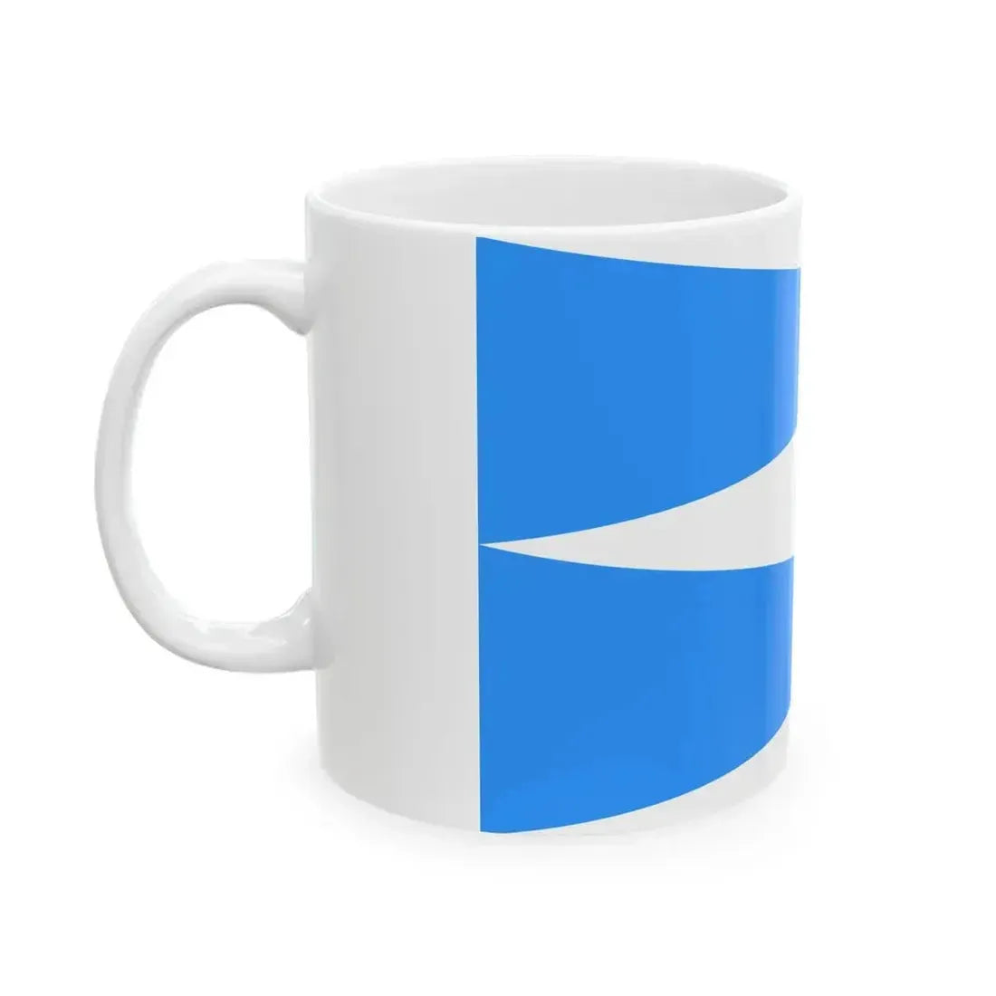 Flag of et-Kareda vald (Estonia) White Coffee Mug - Go Mug Yourself