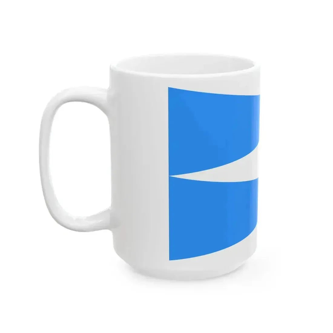 Flag of et-Kareda vald (Estonia) White Coffee Mug - Go Mug Yourself
