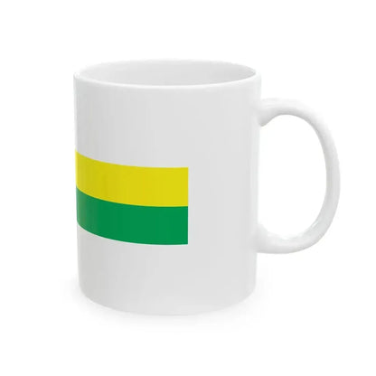 Flag of et-Koigi vald (Estonia) White Coffee Mug - Go Mug Yourself