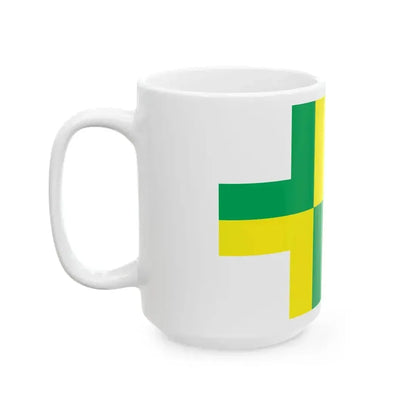 Flag of et-Koigi vald (Estonia) White Coffee Mug - Go Mug Yourself