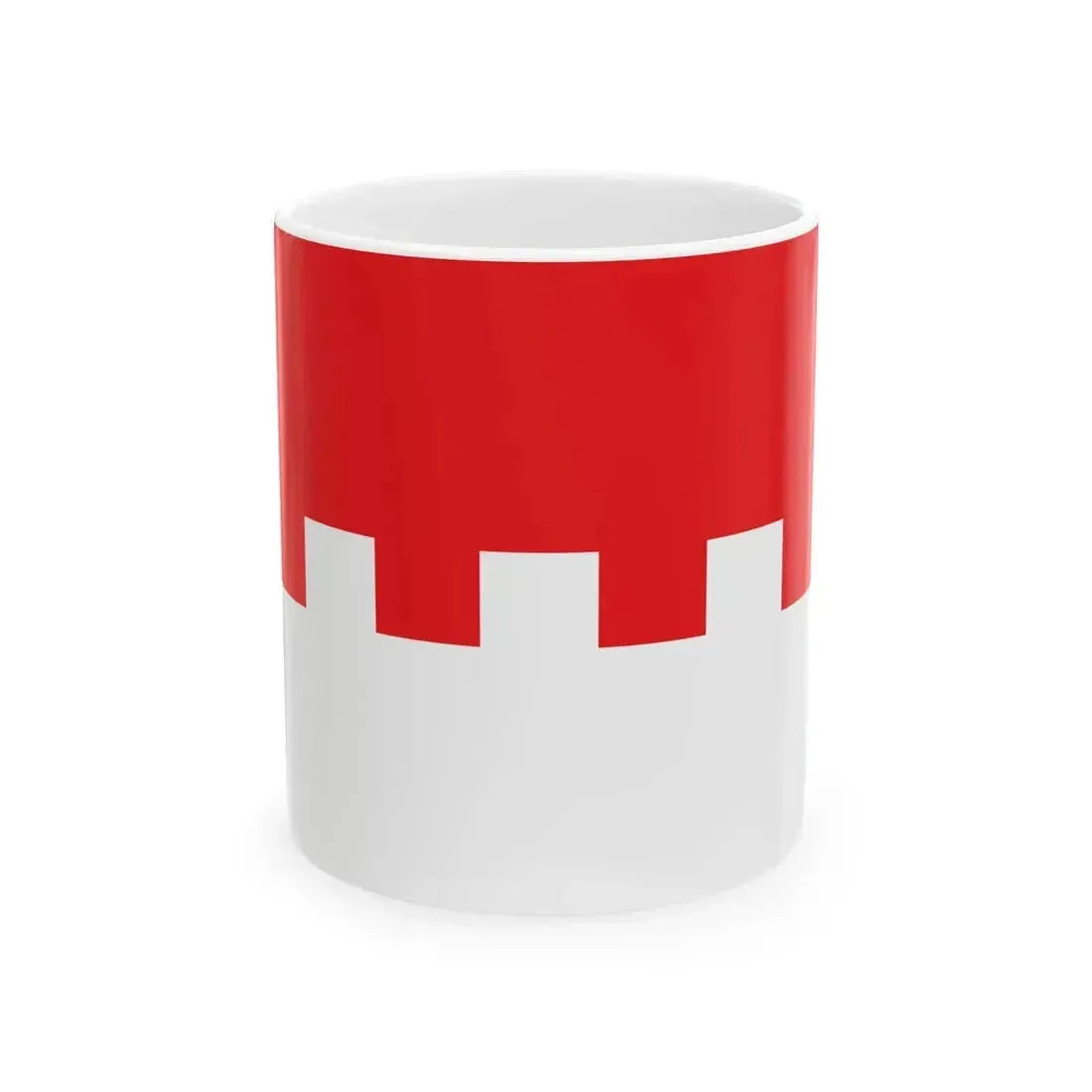 Flag of et-Lihula vald (Estonia) White Coffee Mug 11oz - Go Mug Yourself