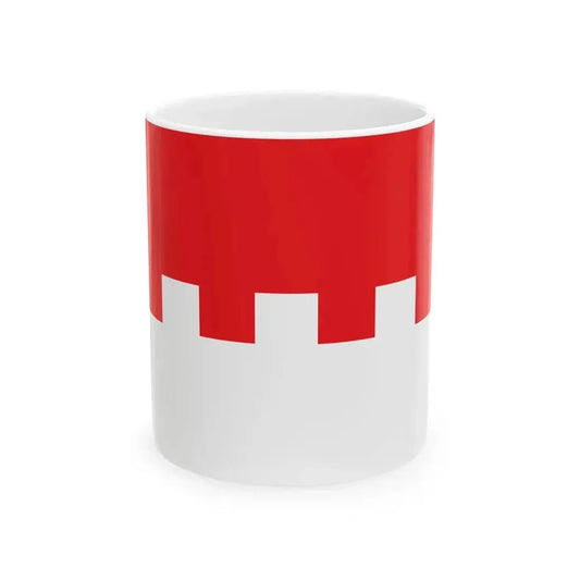 Flag of et-Lihula vald (Estonia) White Coffee Mug 11oz - Go Mug Yourself