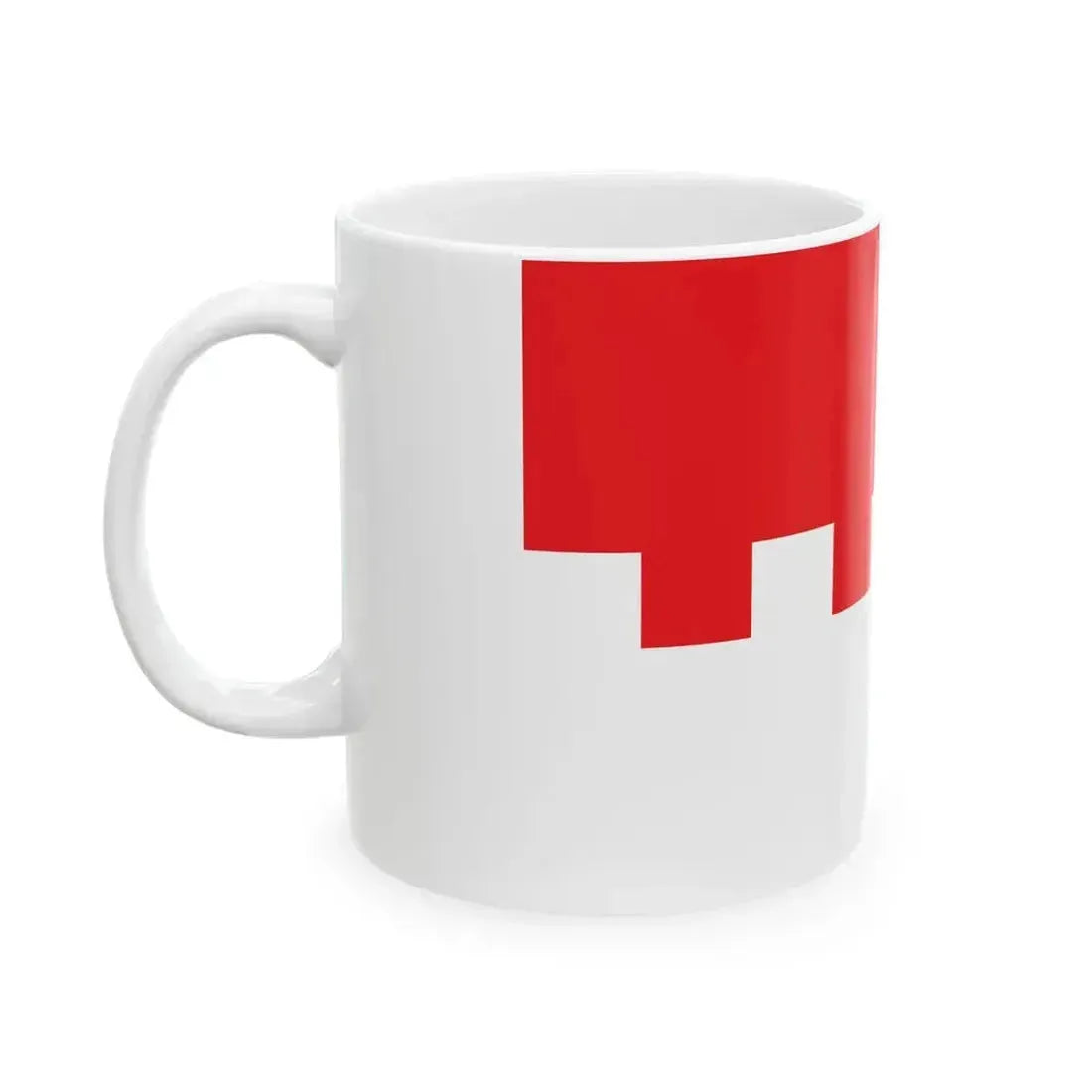 Flag of et-Lihula vald (Estonia) White Coffee Mug - Go Mug Yourself