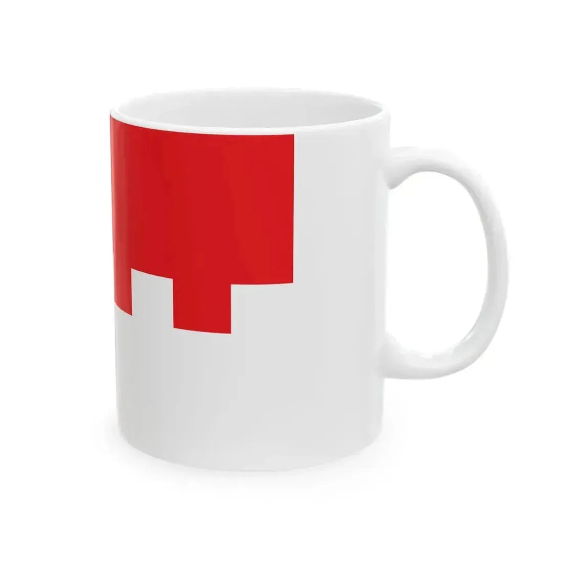 Flag of et-Lihula vald (Estonia) White Coffee Mug - Go Mug Yourself