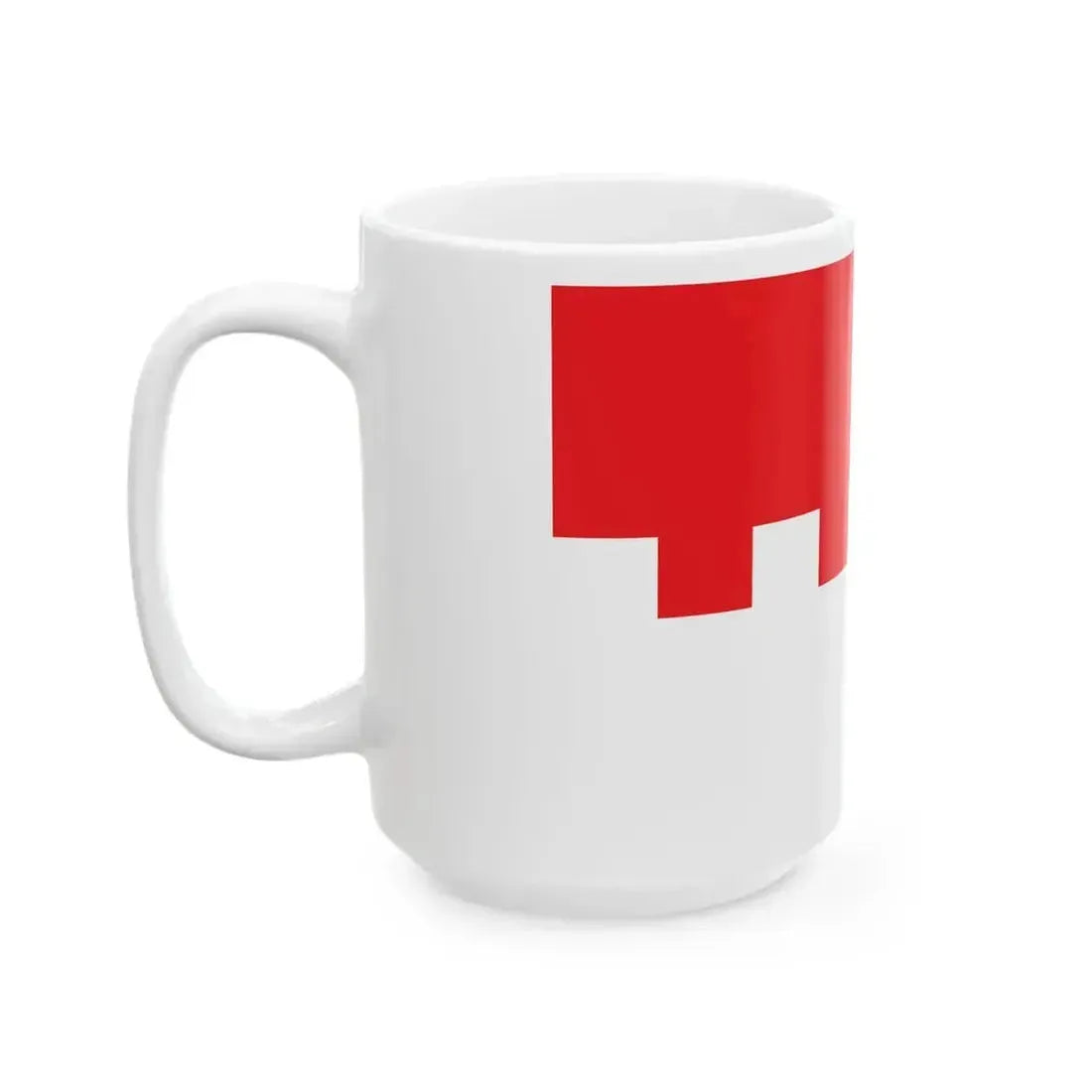 Flag of et-Lihula vald (Estonia) White Coffee Mug - Go Mug Yourself