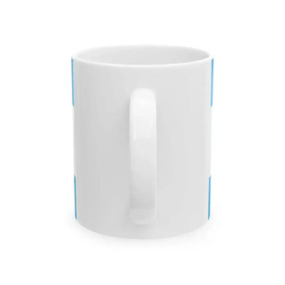 Flag of et-Maardu (Estonia) White Coffee Mug - Go Mug Yourself