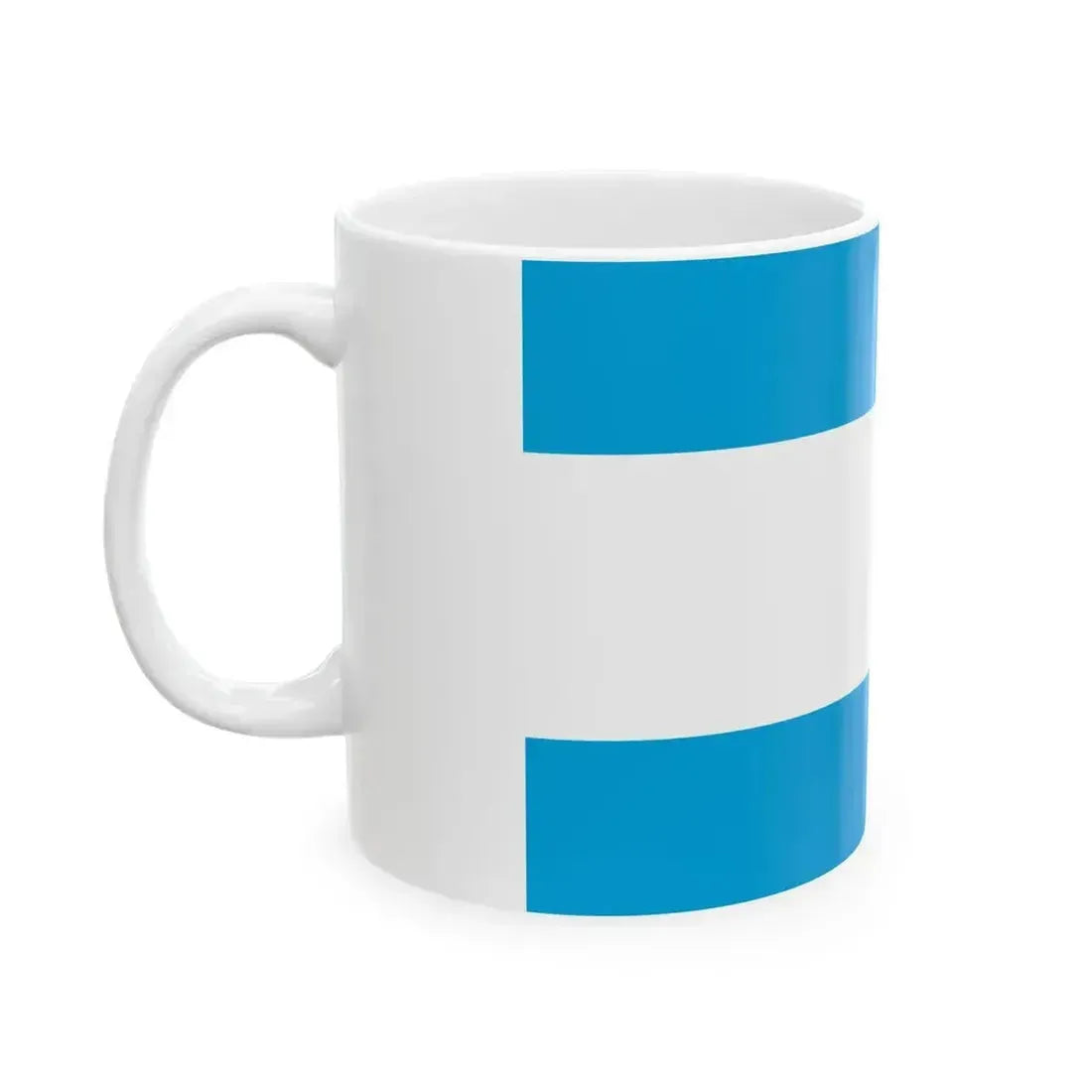 Flag of et-Maardu (Estonia) White Coffee Mug - Go Mug Yourself