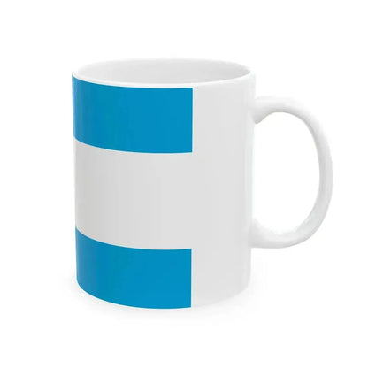 Flag of et-Maardu (Estonia) White Coffee Mug - Go Mug Yourself