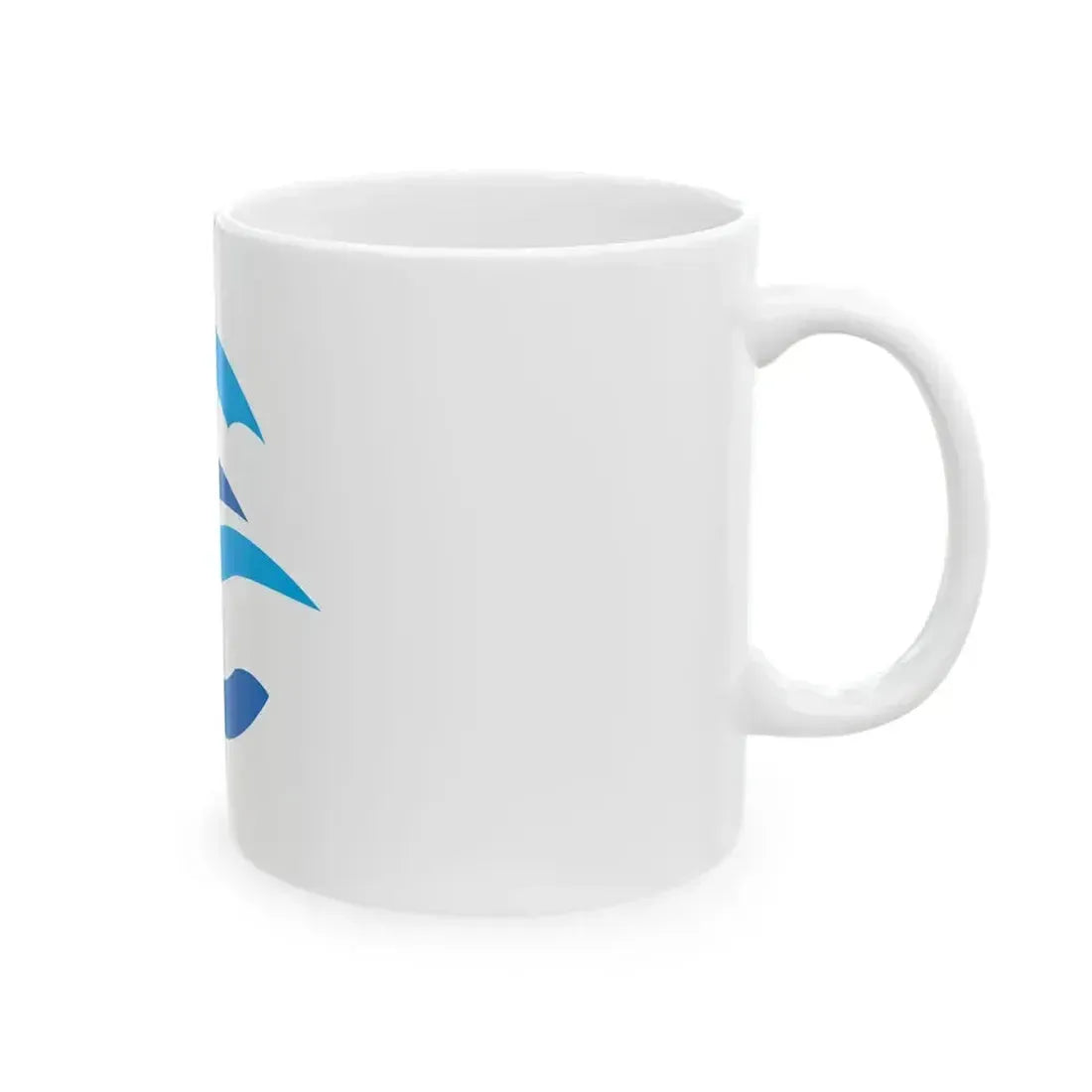 Flag of Etajima Hiroshima (Japan) White Coffee Mug - Go Mug Yourself