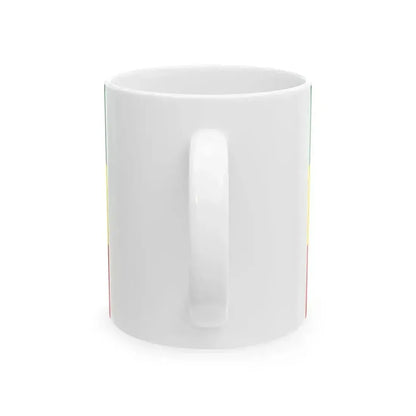 Flag of Ethiopia 1991-1996 2-3 (Ethiopia) White Coffee Mug - Go Mug Yourself