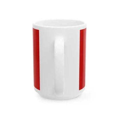 Flag of ethnic Macedonians (North Macedonia) White Coffee Mug - Go Mug Yourself