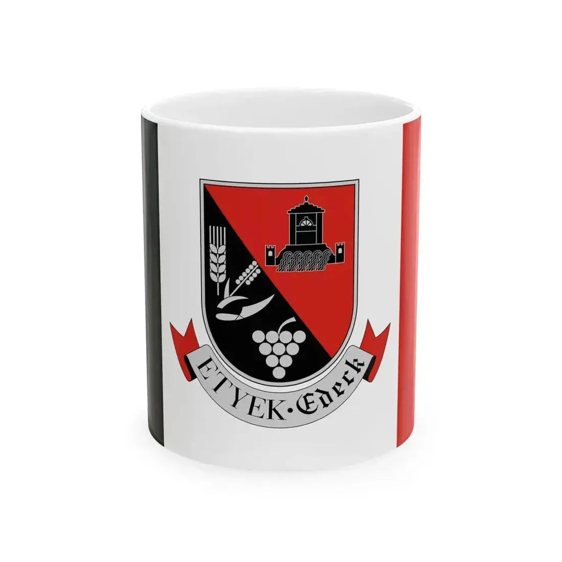 Flag of Etyek (Hungary) White Coffee Mug 11oz - Go Mug Yourself