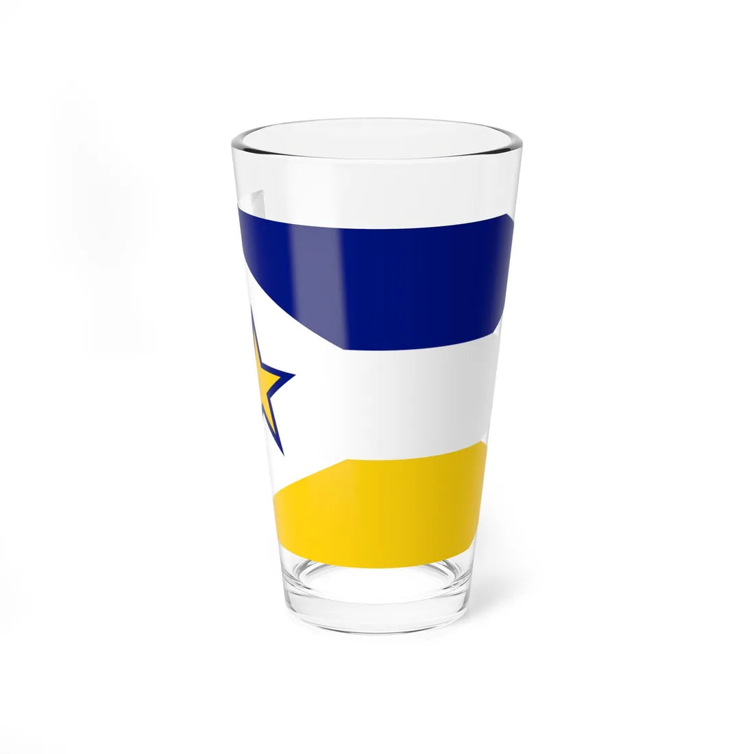 Flag of Euclid Ohio (United States) Pint Glass 16oz 16oz - Go Mug Yourself