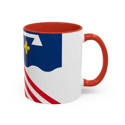 Flag of Eure et Loir France 2 - Accent Coffee Mug - Go Mug Yourself