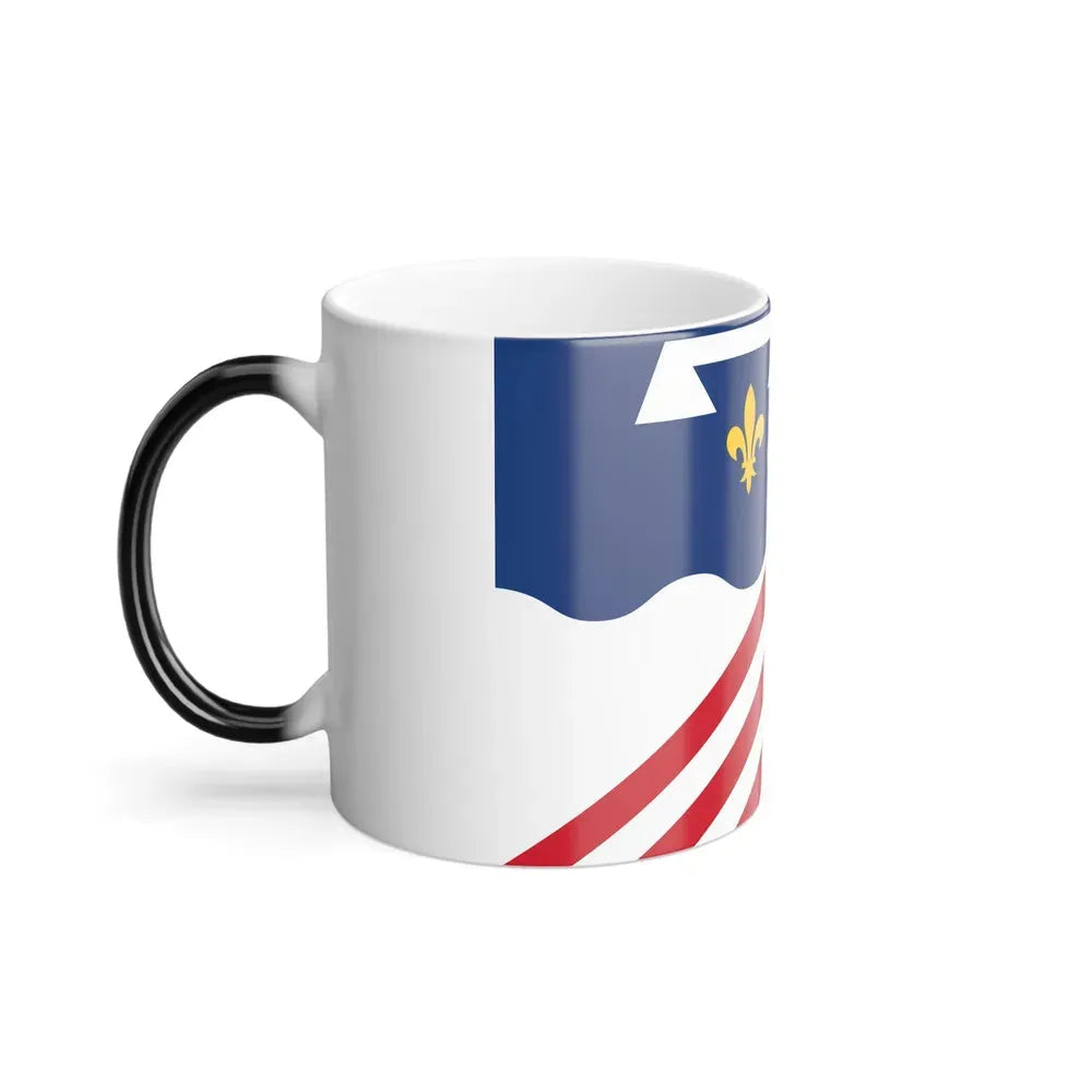 Flag of Eure et Loir France 2 - Color Changing Coffee Mug - Go Mug Yourself