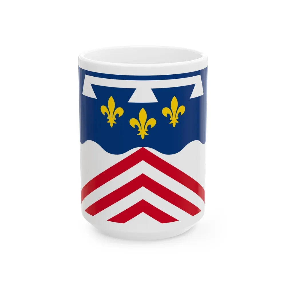 Flag of Eure et Loir France 2 - White Coffee Mug-15oz-Go Mug Yourself