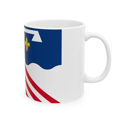 Flag of Eure et Loir France 2 - White Coffee Mug-Go Mug Yourself