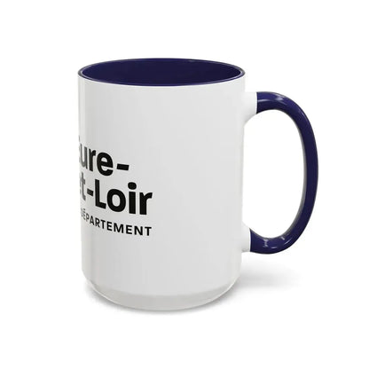 Flag of Eure et Loir France - Accent Coffee Mug - Go Mug Yourself