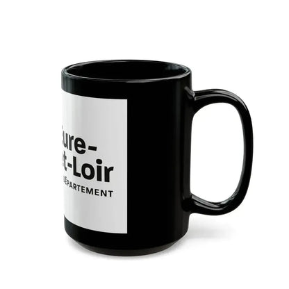 Flag of Eure et Loir France - Black Coffee Mug - Go Mug Yourself