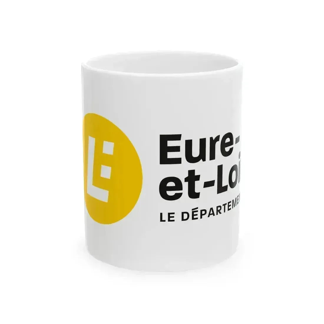 Flag of Eure et Loir France - White Coffee Mug 11oz - Go Mug Yourself