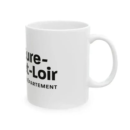 Flag of Eure et Loir France - White Coffee Mug - Go Mug Yourself