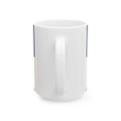 Flag of Eure-et-Loir (France) White Coffee Mug - Go Mug Yourself