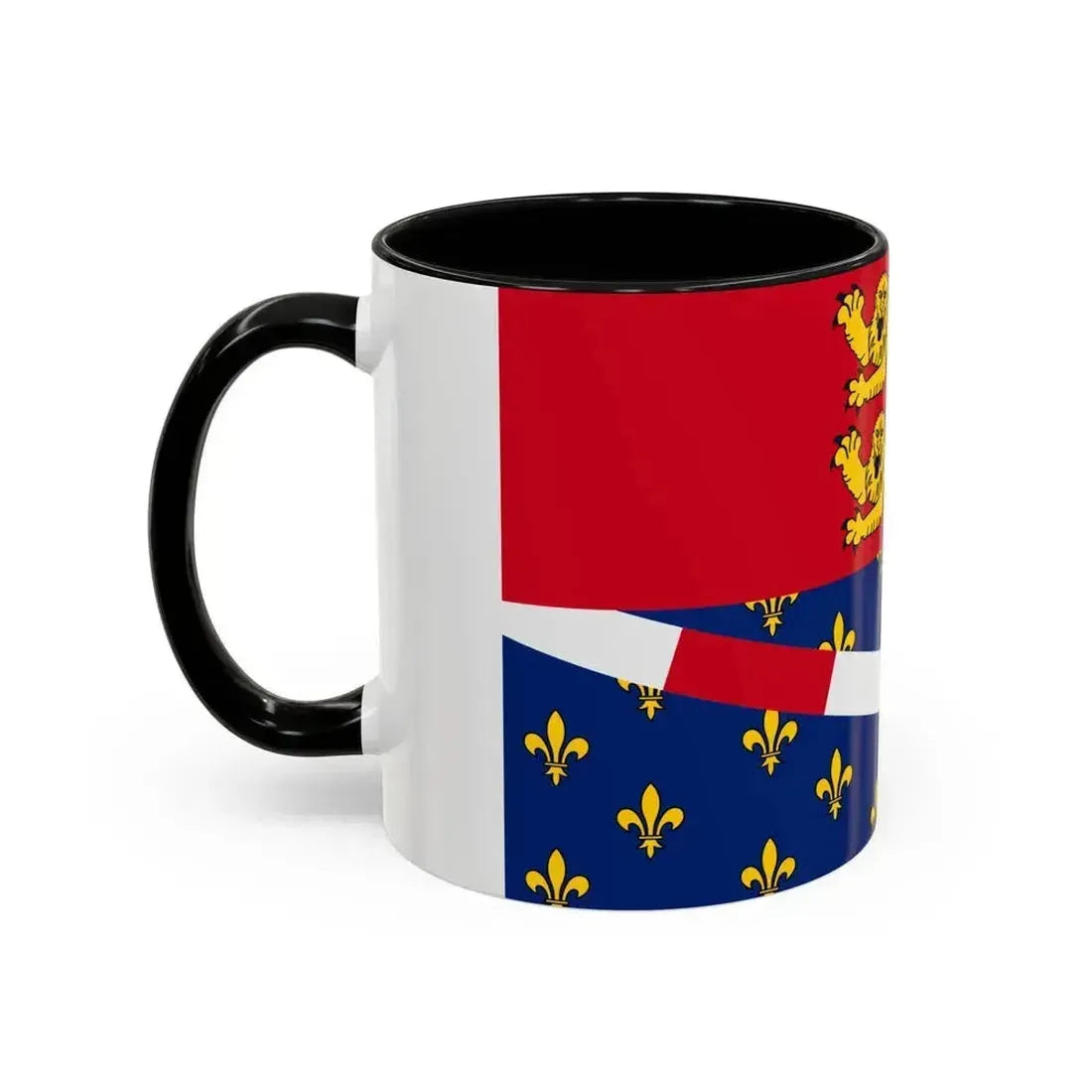 Flag of Eure France 2 - Accent Coffee Mug - Go Mug Yourself
