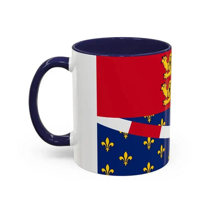 Flag of Eure France 2 - Accent Coffee Mug - Go Mug Yourself